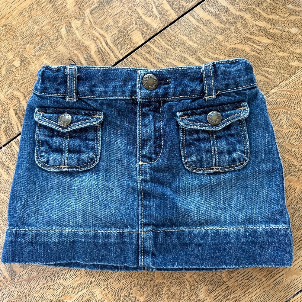 Vintage Gap Denim Skirt 3T